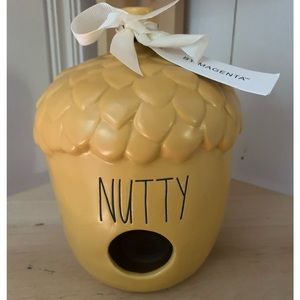 Rae Dunn NUTTY Birdhouse